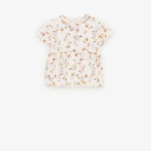 Zara ROOMY PRINTED TOP 4-5T